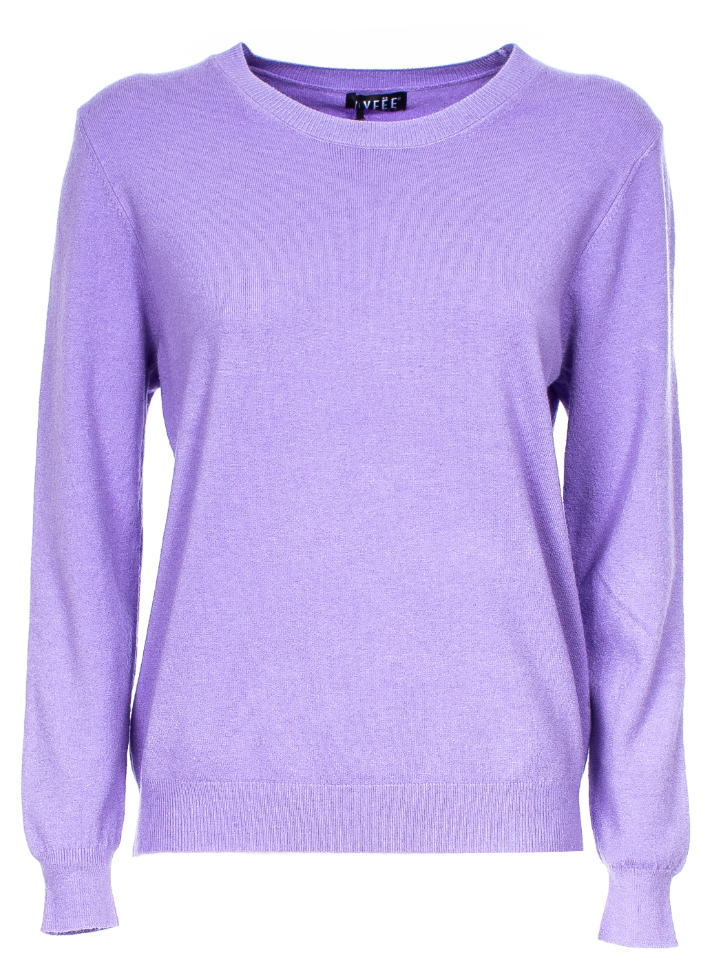MAGLIA ROUND NECK, 3 TG, 30% AC 22%NY 20%VI 28%PL, MADE IN PRC    - LILAC